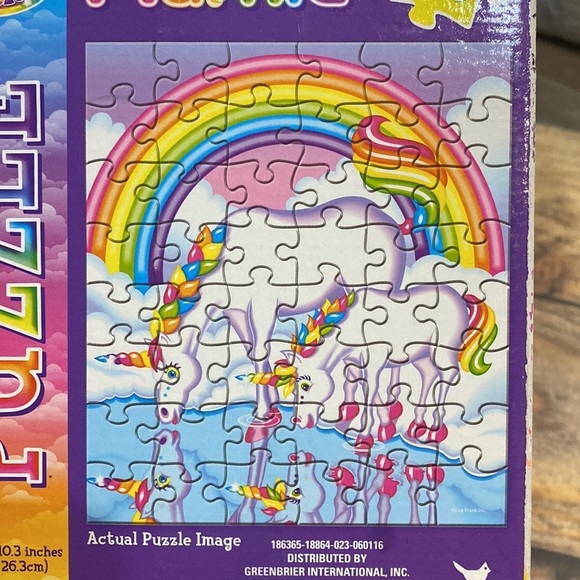 Lisa Frank Unicorn Horse 48 Pice Puzzle Never Opened - Picture 7 of 8